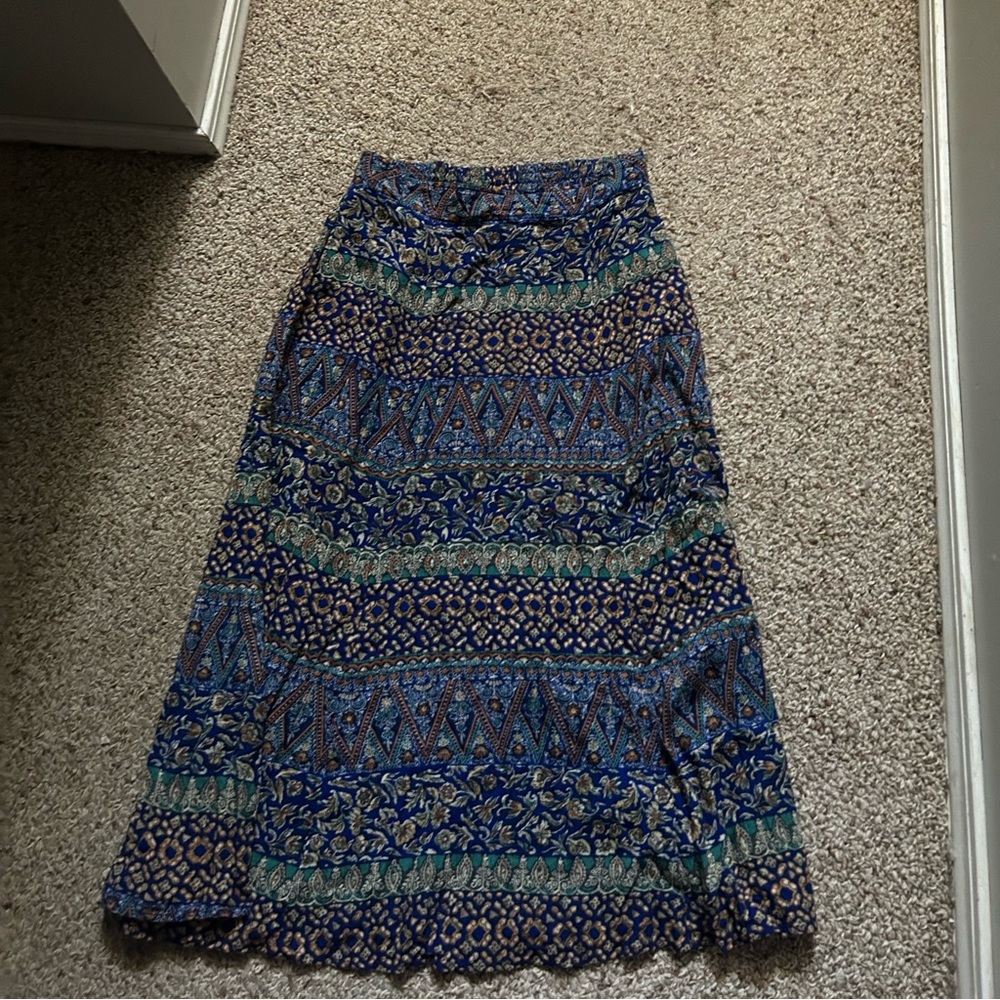 Boho hippie skirt